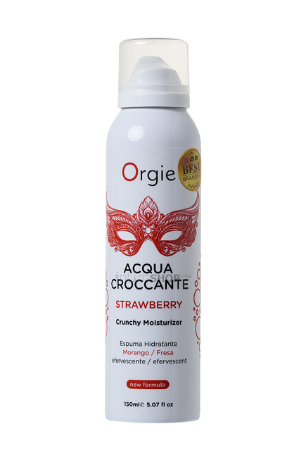 Шипучая увлажняющая пена для чувственного массажа Orgie Acqua Croccante, 150 мл