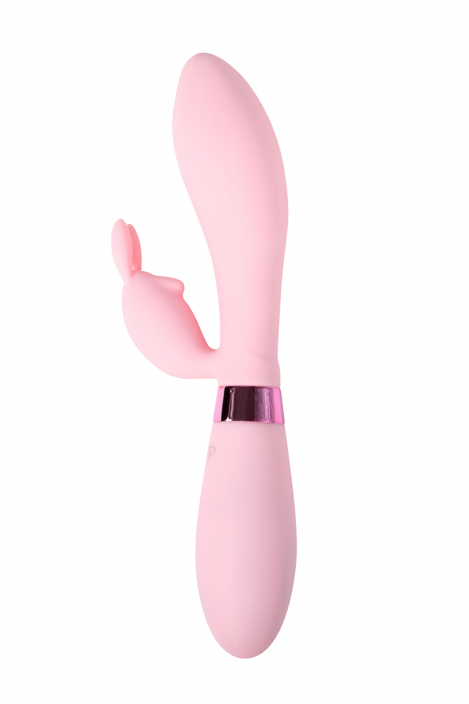 Вибратор-кролик Lola Toys Indeep Pro Theona, светло-розовый