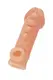 Насадка на член Kokos Cock Sleeve 008 M с подхватом мошонки, телесная