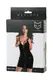 Платье Glossy Naomi из материала Wetlook, черный, S