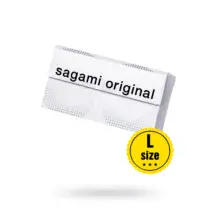 Полиуретановые презервативы Sagami Original 0.02, L, 10 шт