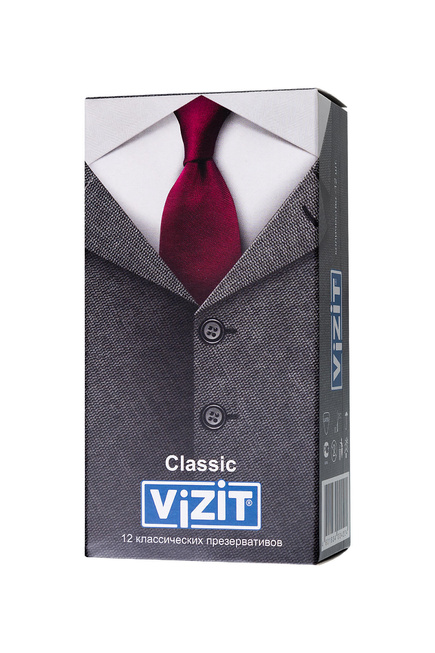 Презервативы Vizit Classic, 12 шт от IntimShop