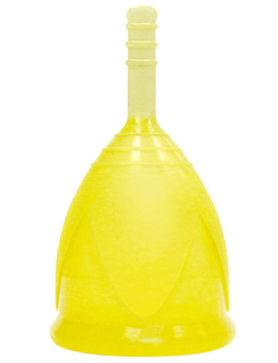 Менструальная чаша Тюльпан S, жёлтая