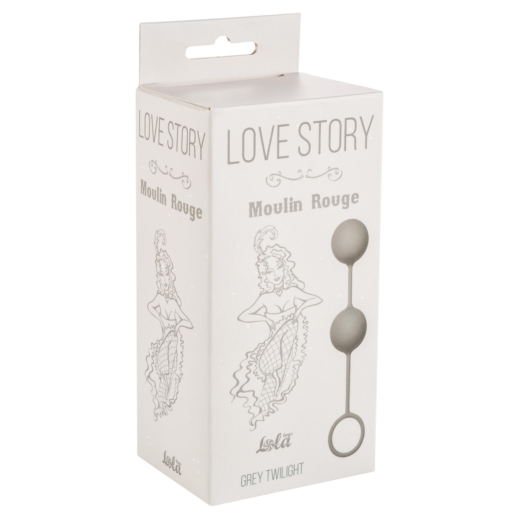 Вагинальные шарики Lola Games Love Story Moulin Rouge, серый