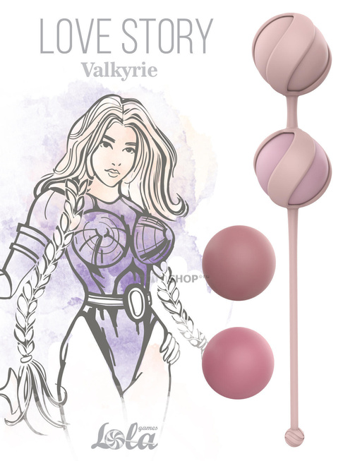 фото Набор сменных вагинальных шариков Lola Games Love Story Valkyrie, розовый