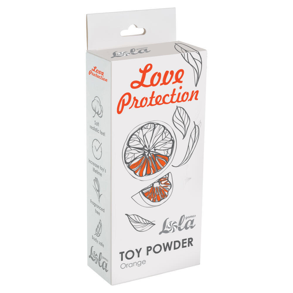 Пудра для игрушек Lola Games Love Protection Апельсин, 30 г