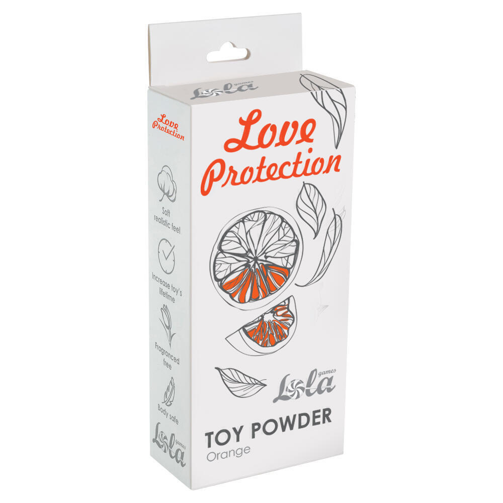 Пудра для игрушек Love Protection Апельсин, 30 г