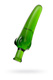 Стимулятор Sexus Glass в форме перчика 13.5 см, зеленый