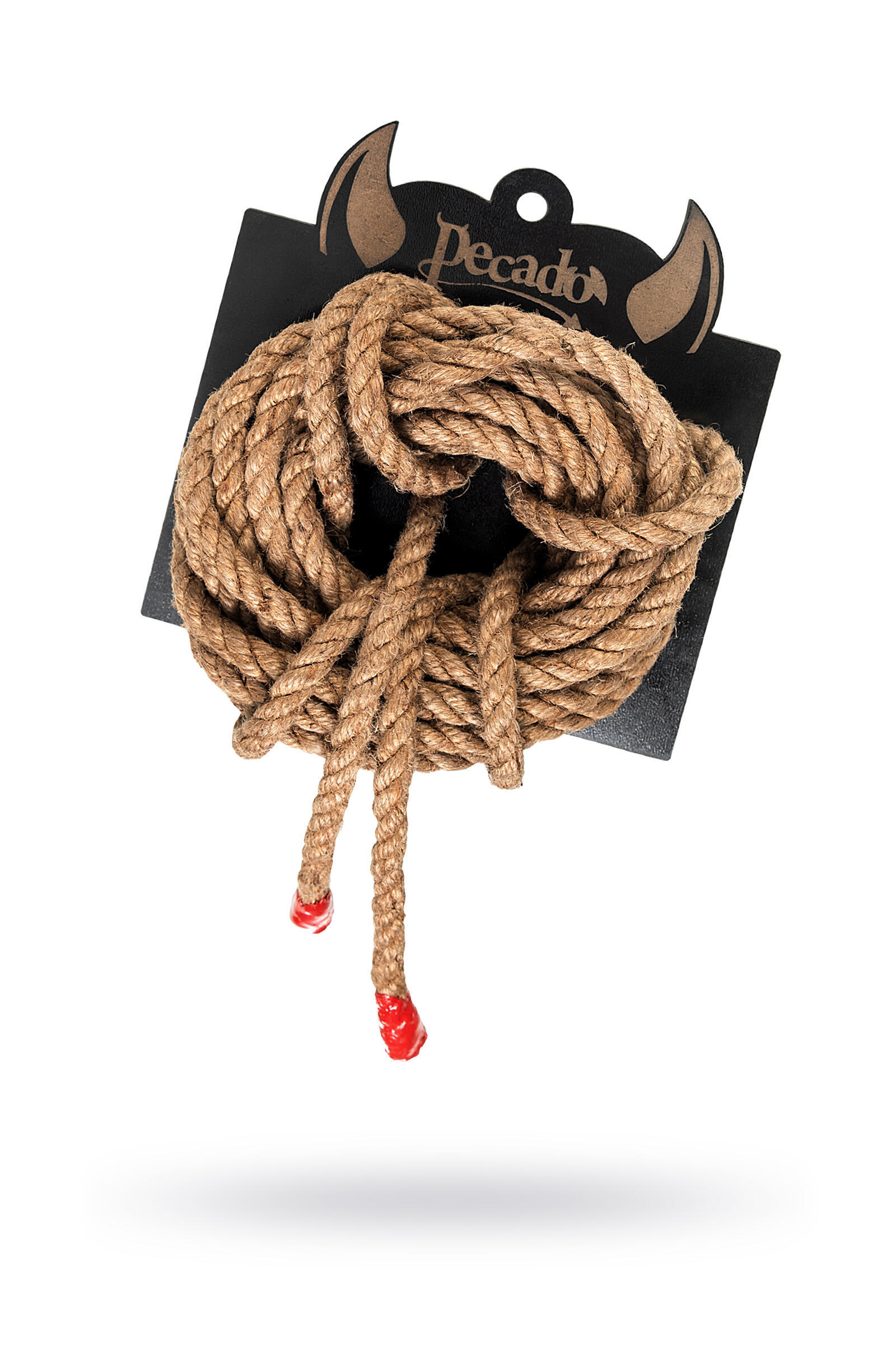 Веревка Pecado BDSM Shibari, коричневая, 5 м