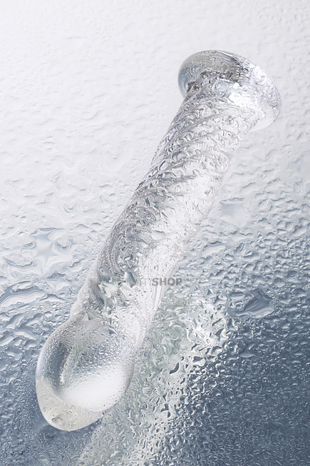 Фаллоимитатор Sexus Glass ребристый, бесцветный, 16,5 см - фото 8