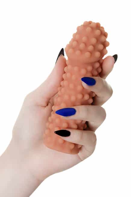 Насадка Kokos Extreme Sleeve 10 с дополнительной стимуляцией, размер S