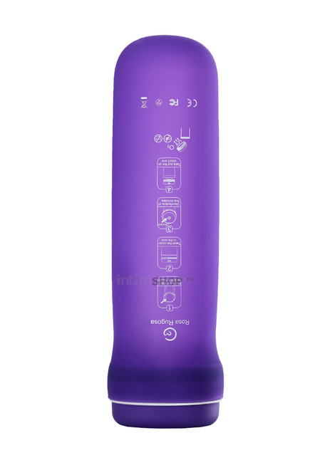 Контейнер для антибактериальной обработки секс-игрушек Rosa Rugosa Mini Bar, фиолетовый от IntimShop