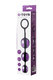 Вагинальные шарики тройные Toyfa A-Toys Pleasure Balls, фиолетовый