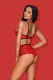 Комплекты Obsessive Leatheria set Red, Красный, L/XL