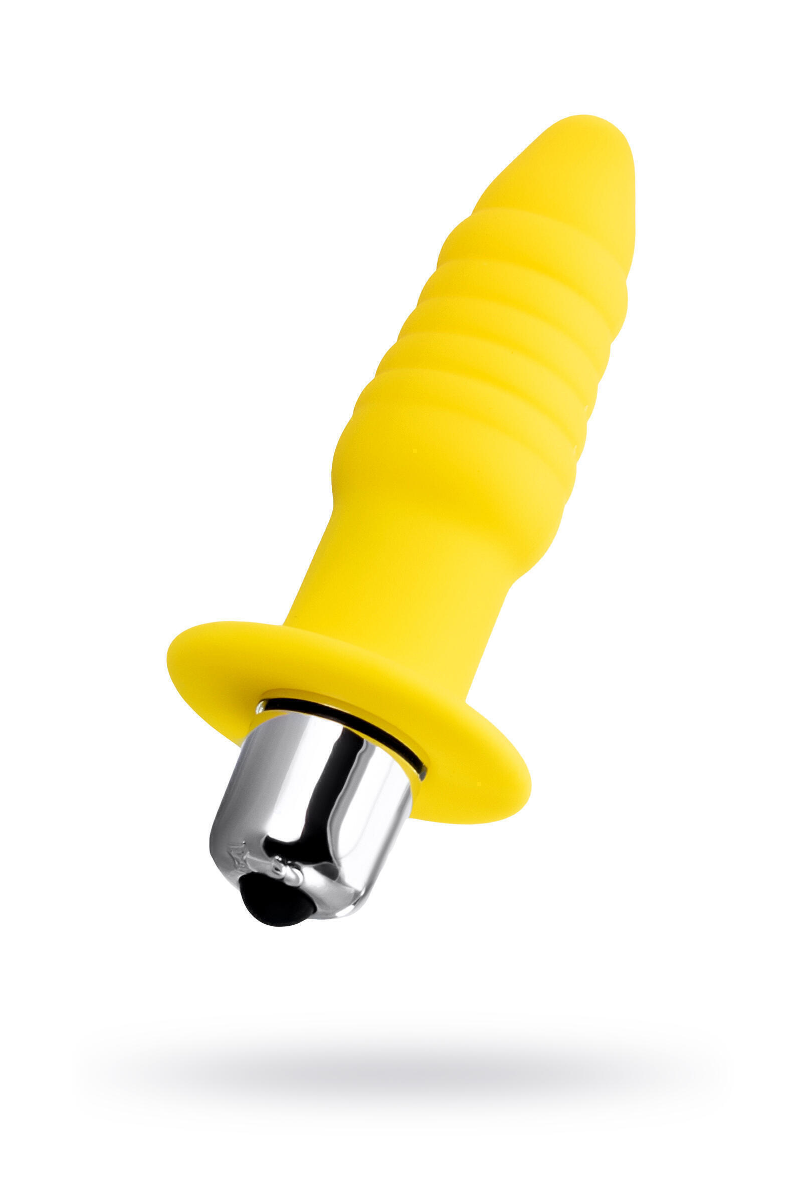 Анальная вибропробка Toyfa ToDo Lancy, желтый