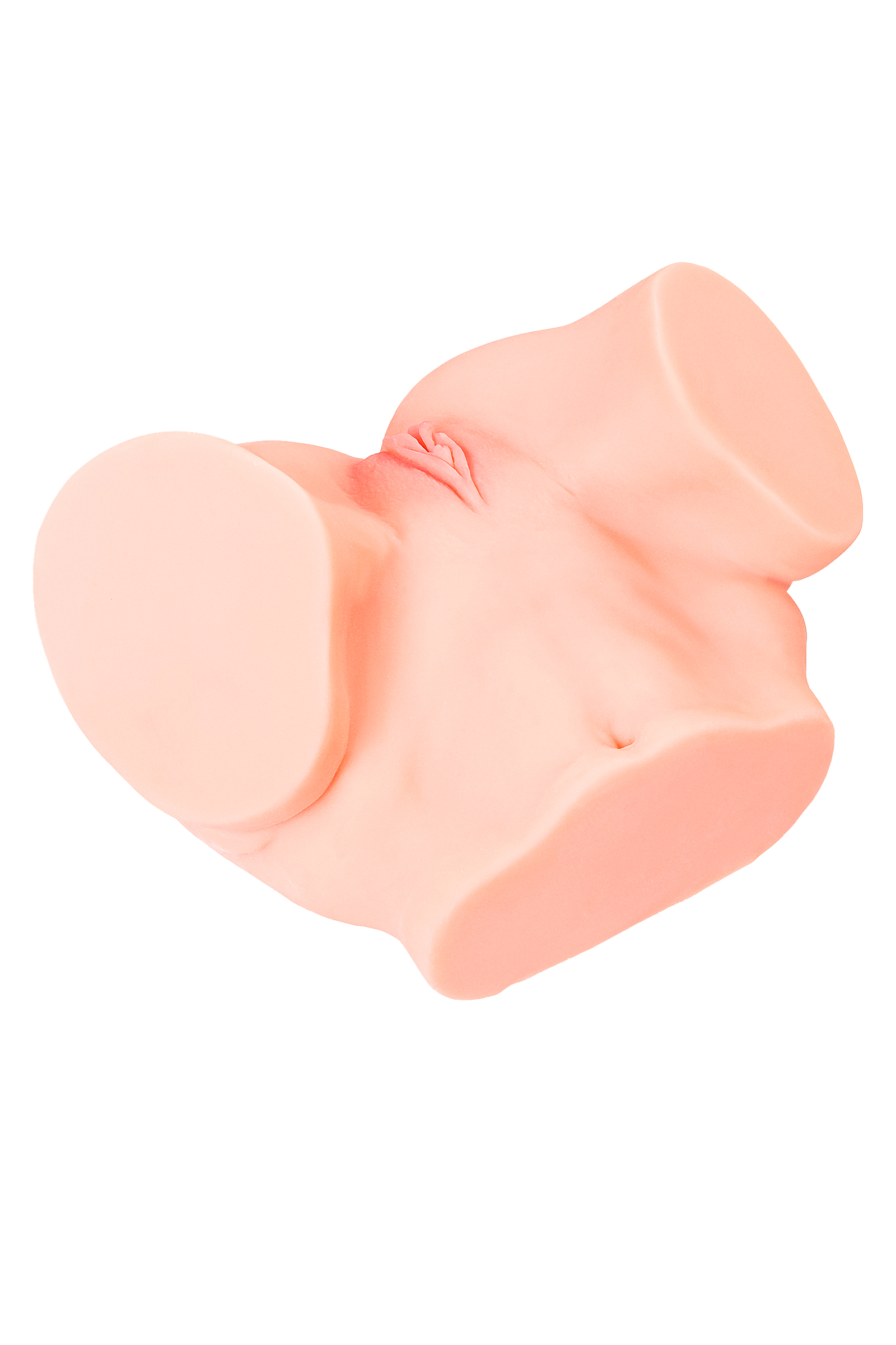 Мастурбатор с двойным слоем материала, вибрацией и ротацией Kokos Adel Onahole Real Vagina, телесный