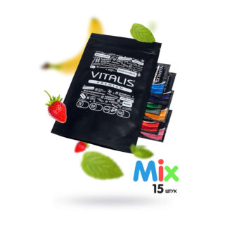 Презервативы Vitalis Premium Mix, 15 шт