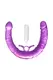 Фаллоимитатор двусторонний с вибропулей Toyfa Double Dildo, фиолетовый