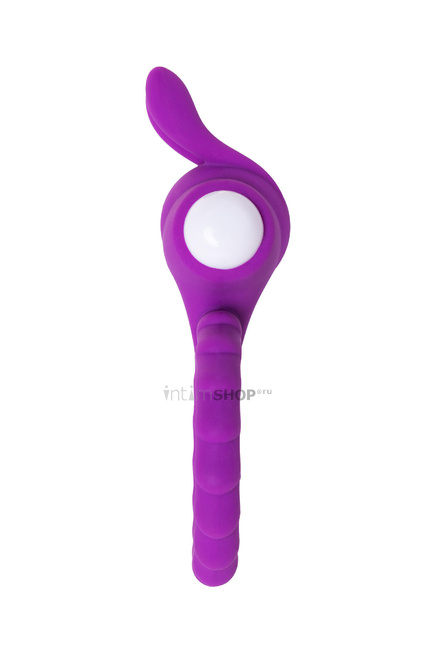 Эрекционное кольцо на пенис Jos Good Bunny, силикон, фиолетовый, 9 см от IntimShop