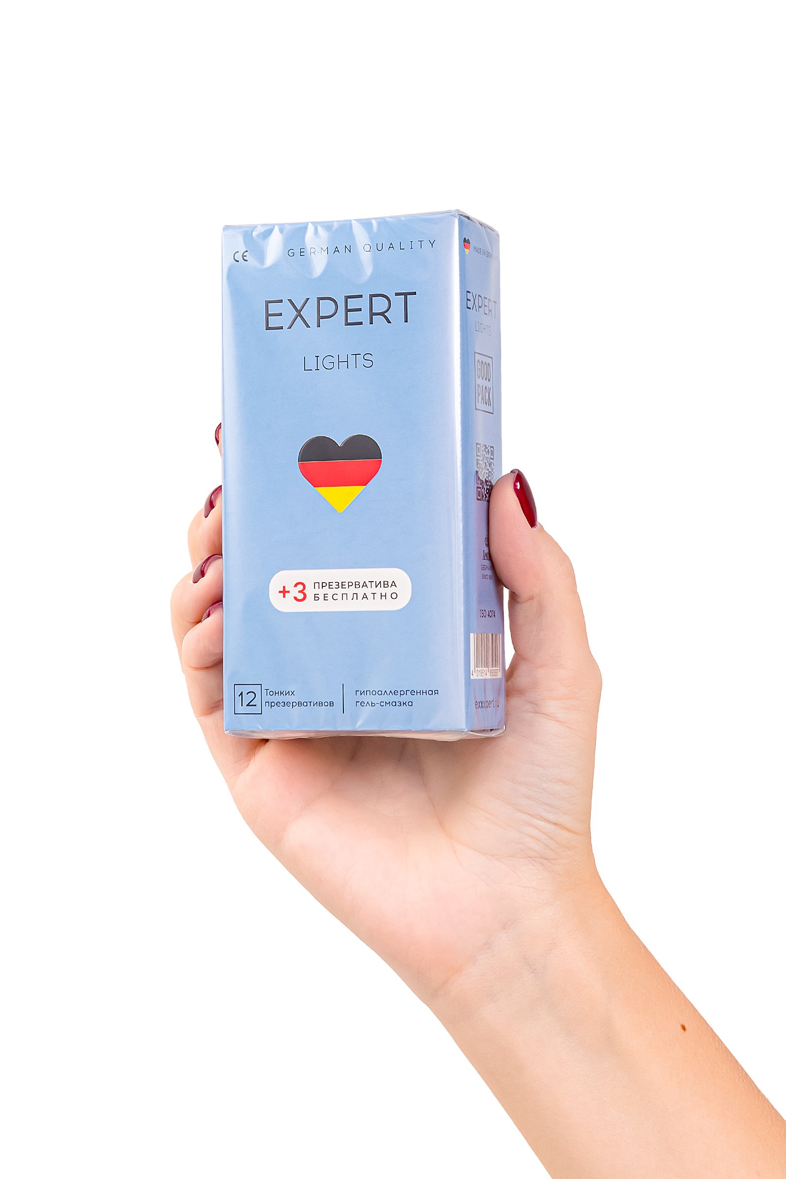 Презервативы тонкие Amor Expert Lights, 12 шт + 3 шт