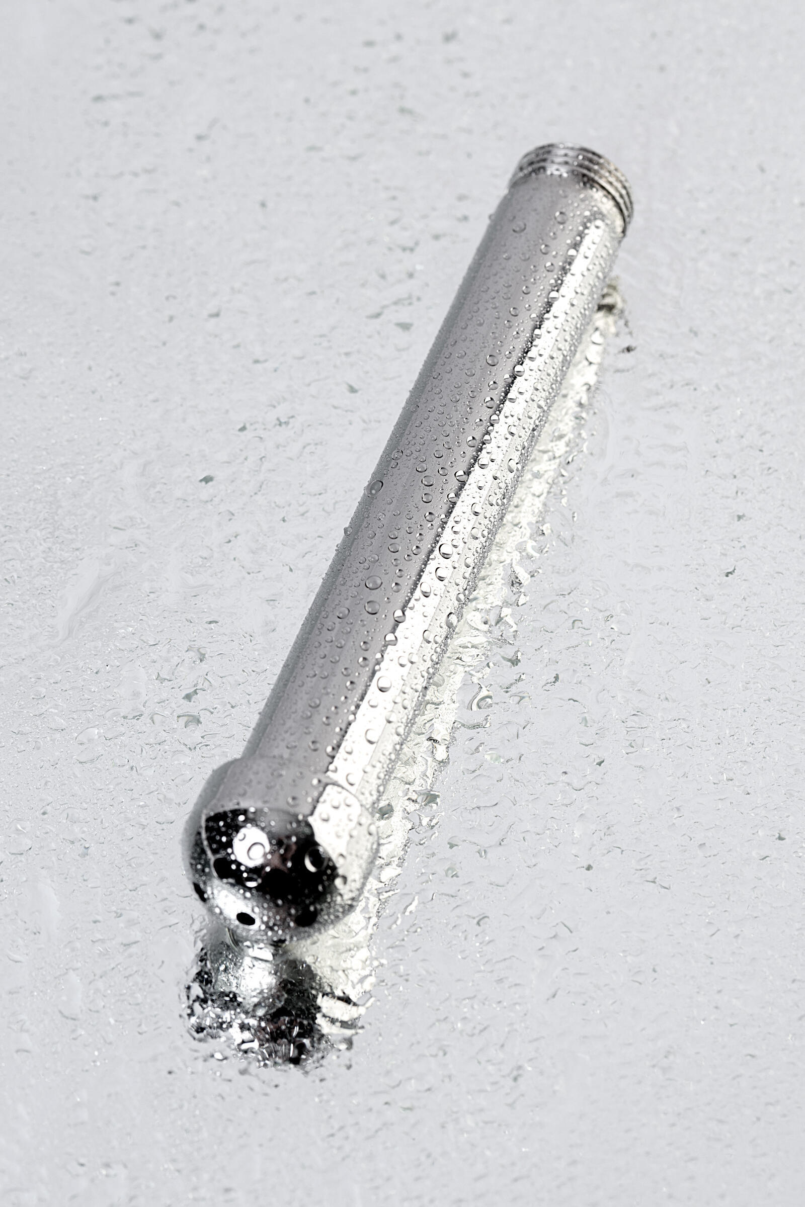 Анальный душ Toyfa Metal с тремя насадками, серебристый