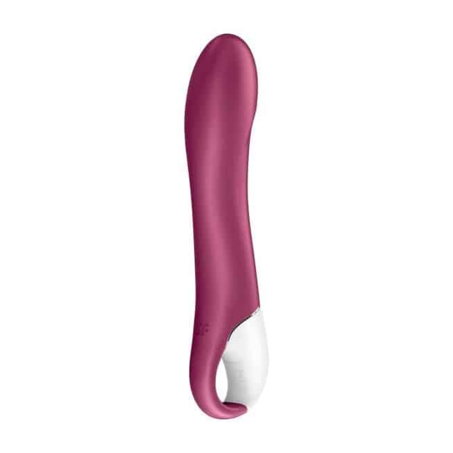 Вибратор для точки G Satisfyer Big Heat с нагревом, ягодный - фото 7