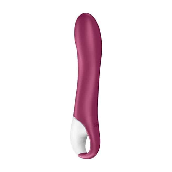 Вибратор для точки G Satisfyer Big Heat с нагревом, ягодный - фото 5