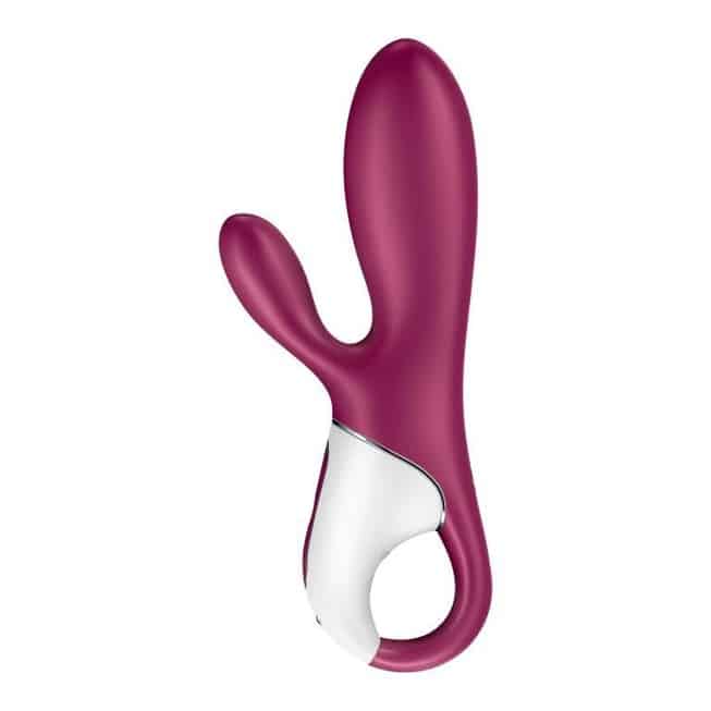 Вибратор-кролик Satisfyer Hot Bunny с нагревом, ягодный - фото 3