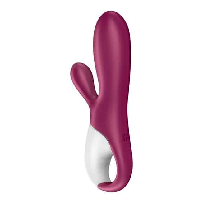 Вибратор-кролик Satisfyer Hot Bunny с нагревом, ягодный - фото 5