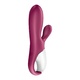 Вибратор-кролик с нагревом Satisfyer Hot Bunny, ягодный