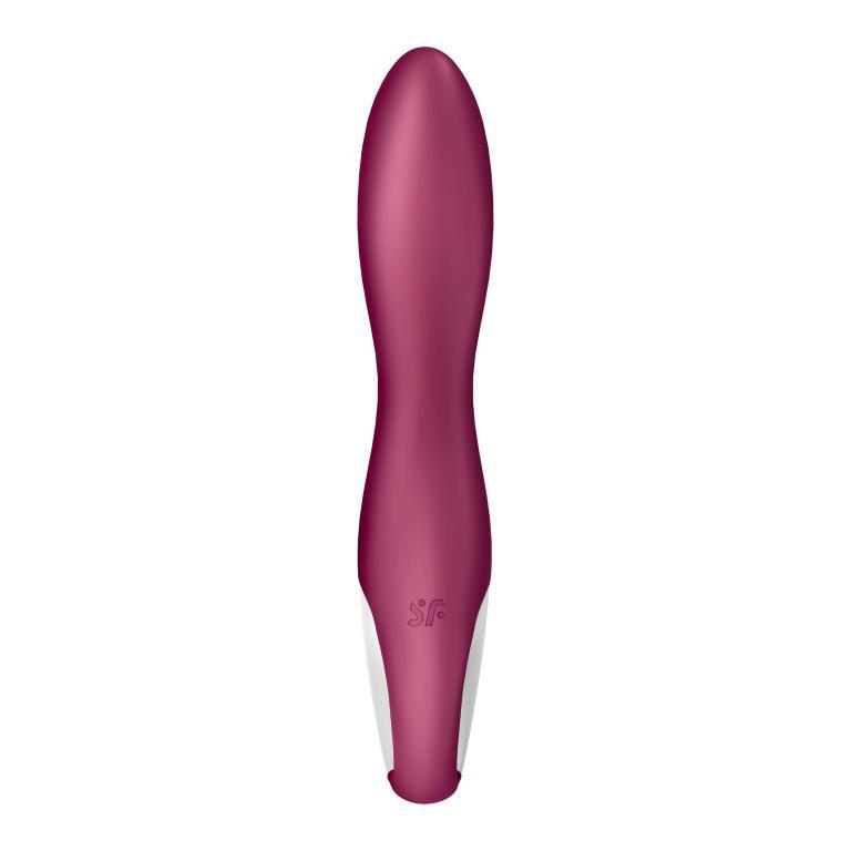 Вибратор для точки G с нагревом Satisfyer Heated Thrill, ягодный