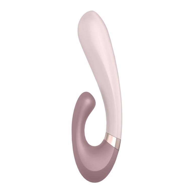 Вибратор-кролик с нагревом Satisfyer Heat Wave, розовый