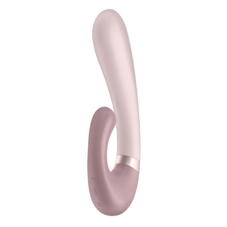 Вибратор-кролик с нагревом Satisfyer Heat Wave, розовый