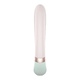 Вибратор-кролик с нагревом Satisfyer Heat Wave, белый-мятный