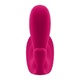 Вибратор для ношения с вагинальным и анальным отростком Satisfyer Top Secret+, розовый