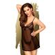Сорочка с трусиками Penthouse Casual Seduction S/M, черная
