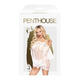 Сорочка и трусики Penthouse Lip Smacker M/L, белая