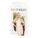 Ажурное платье с трусиками и повязкой Penthouse Poison Сookie S/M, белое