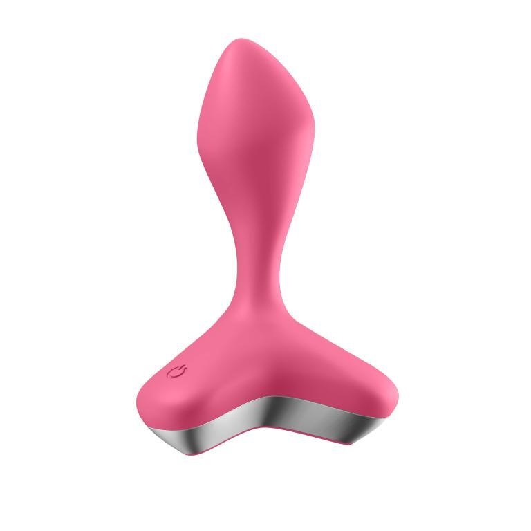 Анальная вибропробка Satisfyer Game Changer, розовая