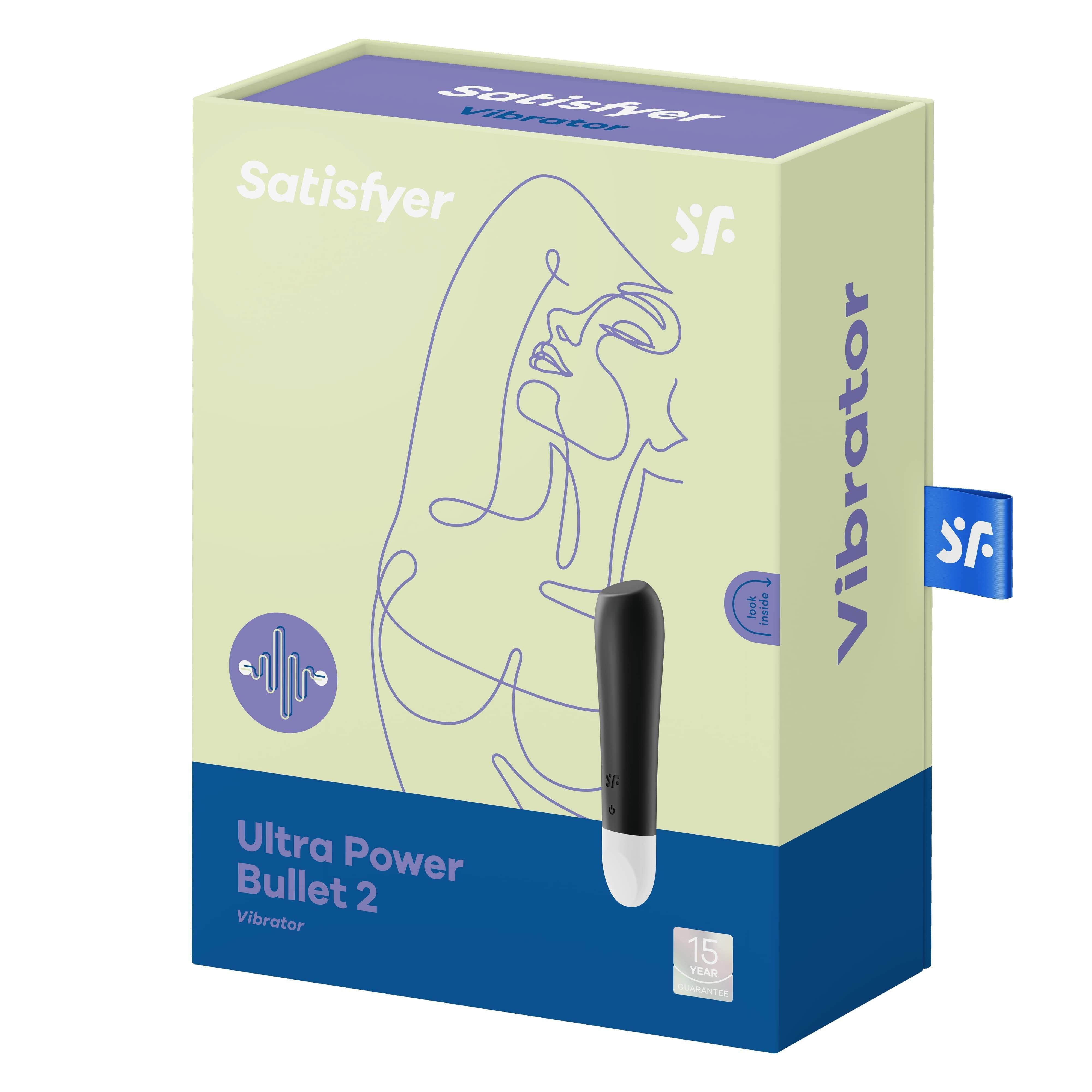 Вибропуля Satisfyer Ultra Power Bullet 2, черный