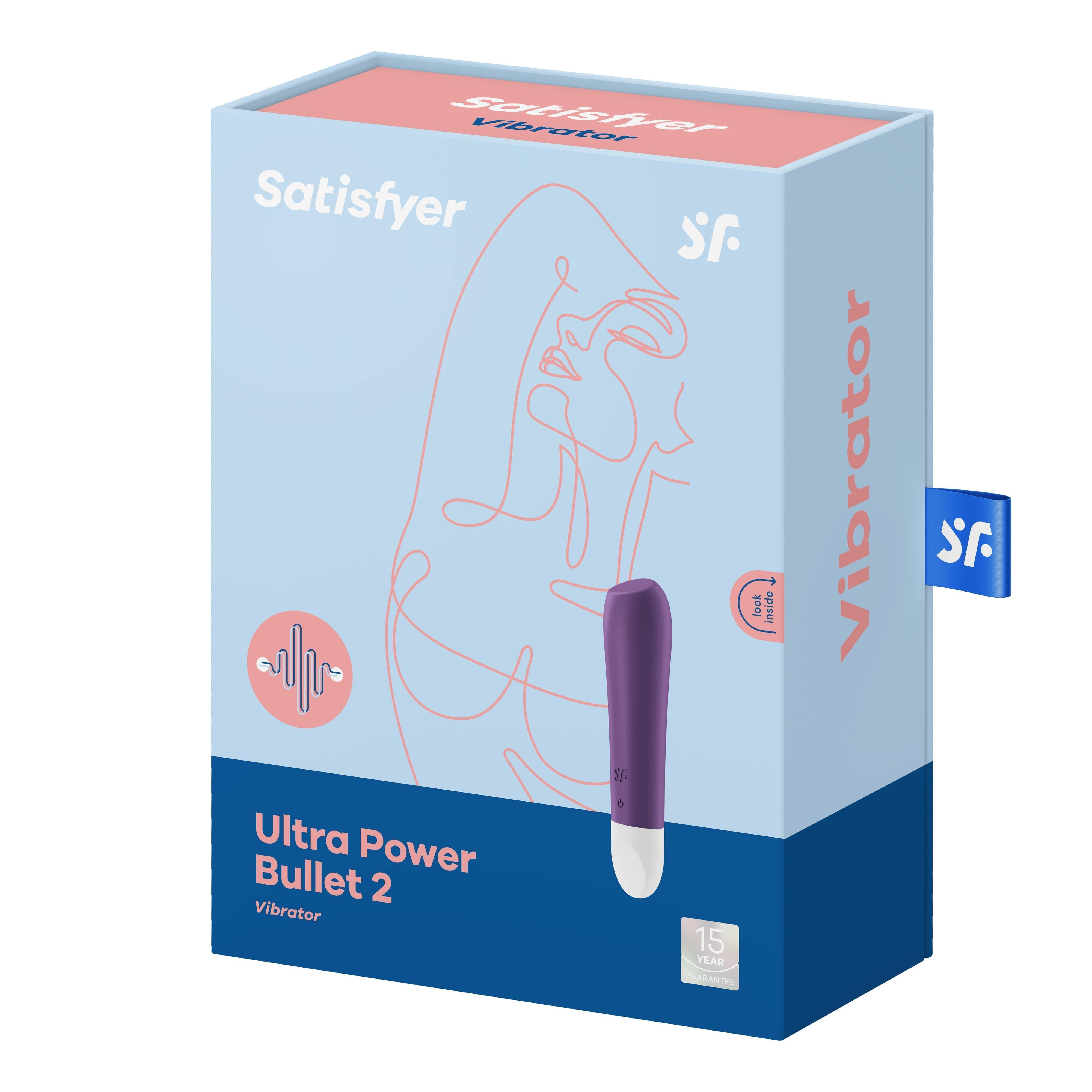 Вибропуля Satisfyer Ultra Power Bullet 2, фиолетовый