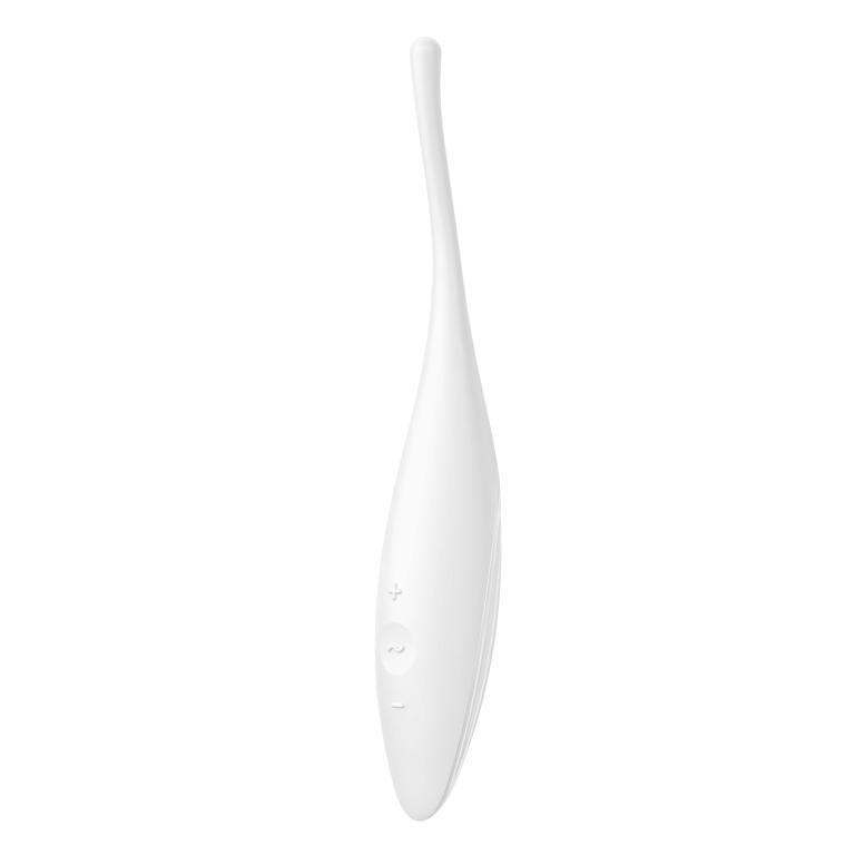 Точечный вибратор Satisfyer Twirling Joy, белый