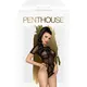 Боди Penthouse Be mine XL, черное