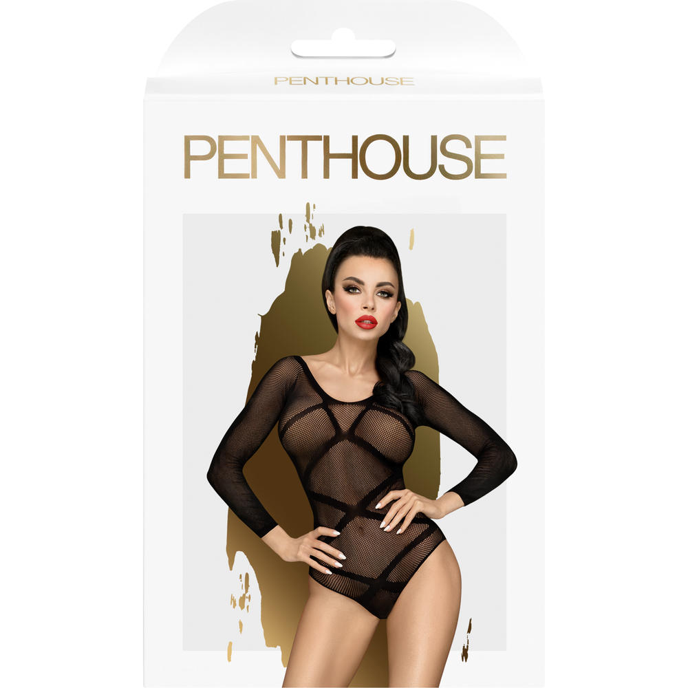 Боди Penthouse High on love XL, черное