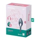 Виброкольцо-лассо Satisfyer Bullseye, темно-синее