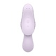 Вакуумно-волновой стимулятор и вибратор для точки G Satisfyer Curvy Trinity 2, сиреневый