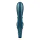 Вибратор-кролик Satisfyer Hug Me, серо-голубой