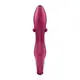 Вибратор-кролик Satisfyer Embrace Me с тремя клиторальными отростками, ягодный