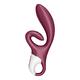 Вибратор-кролик Satisfyer Touch Me с двумя клиторальными отростками, бордовый