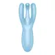 Вибростимулятор Satisfyer Threesome 4 для клитора и сосков, голубой